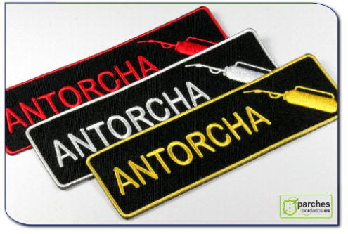 emblemas bordados para bomberos